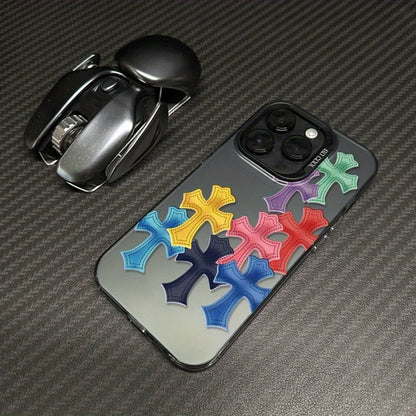 カラフルクロス パッチワークデザイン｜iPhone対応 #260123