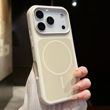 ネオンカラー MagSnet内蔵 マットバイカラー iPhoneケース｜耐衝撃・カラーフレーム #260521