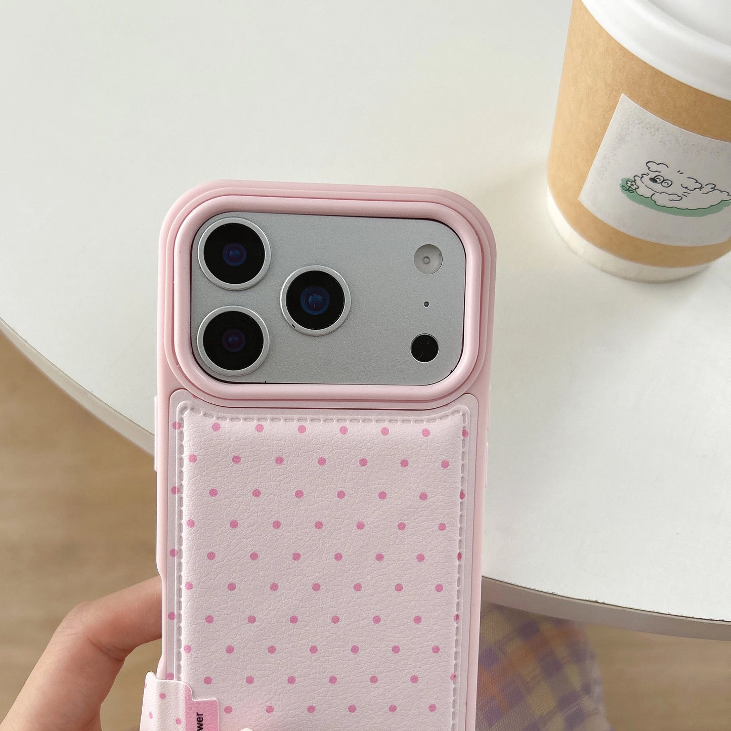 【韓国風 プチドット】水玉 パステルスマホケース｜iPhone対応 #240929