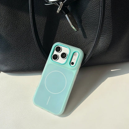 パステル マットカラー iPhoneケース｜マグネット内蔵・シンプルデザイン #231222