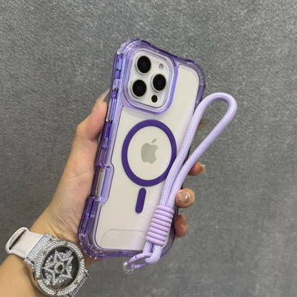 ネオンストラップ付き iPhoneケース｜クリアケース・Magnet内蔵・ショルダーストラップ付き #230803