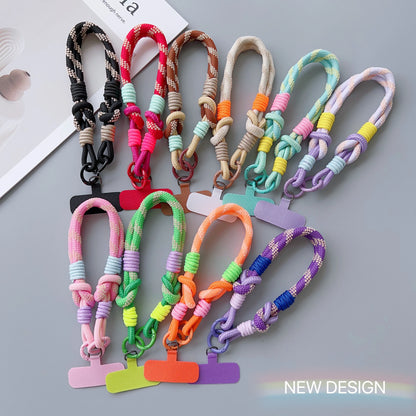 【ストラップ】パステルカラー ロープストラップ