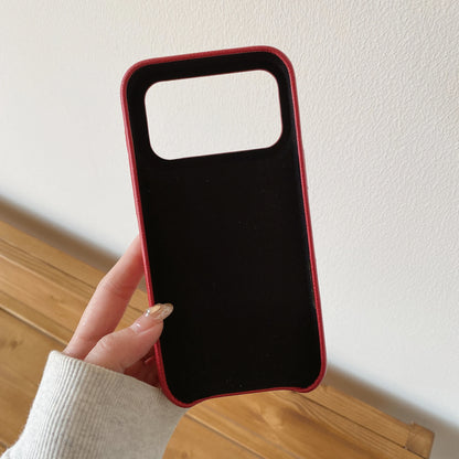 フラワー刺繍 ポケット付き レザー調 iPhoneケース #260613