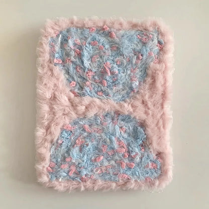 【iPad】ふわもこリボン スター×フリル デザイン タブレット ケース｜iPad対応 #250917t