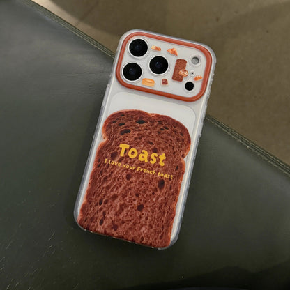 チョコ トースト ほくほくのパン iPhoneケース｜フレンチ風 #261014