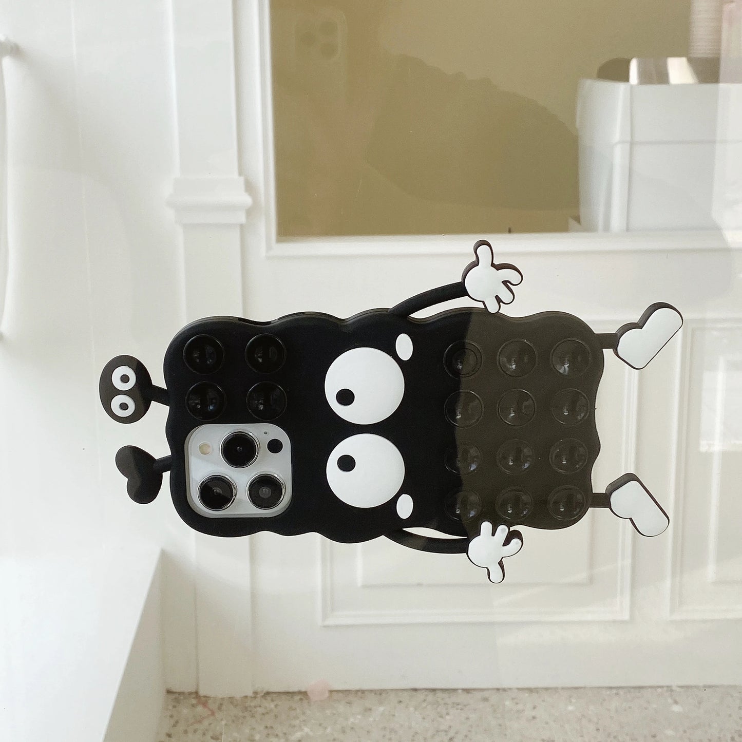 3Dモンスターデザイン ぷっくり シリコン iPhoneケース｜ユニーク・ポップ #261080