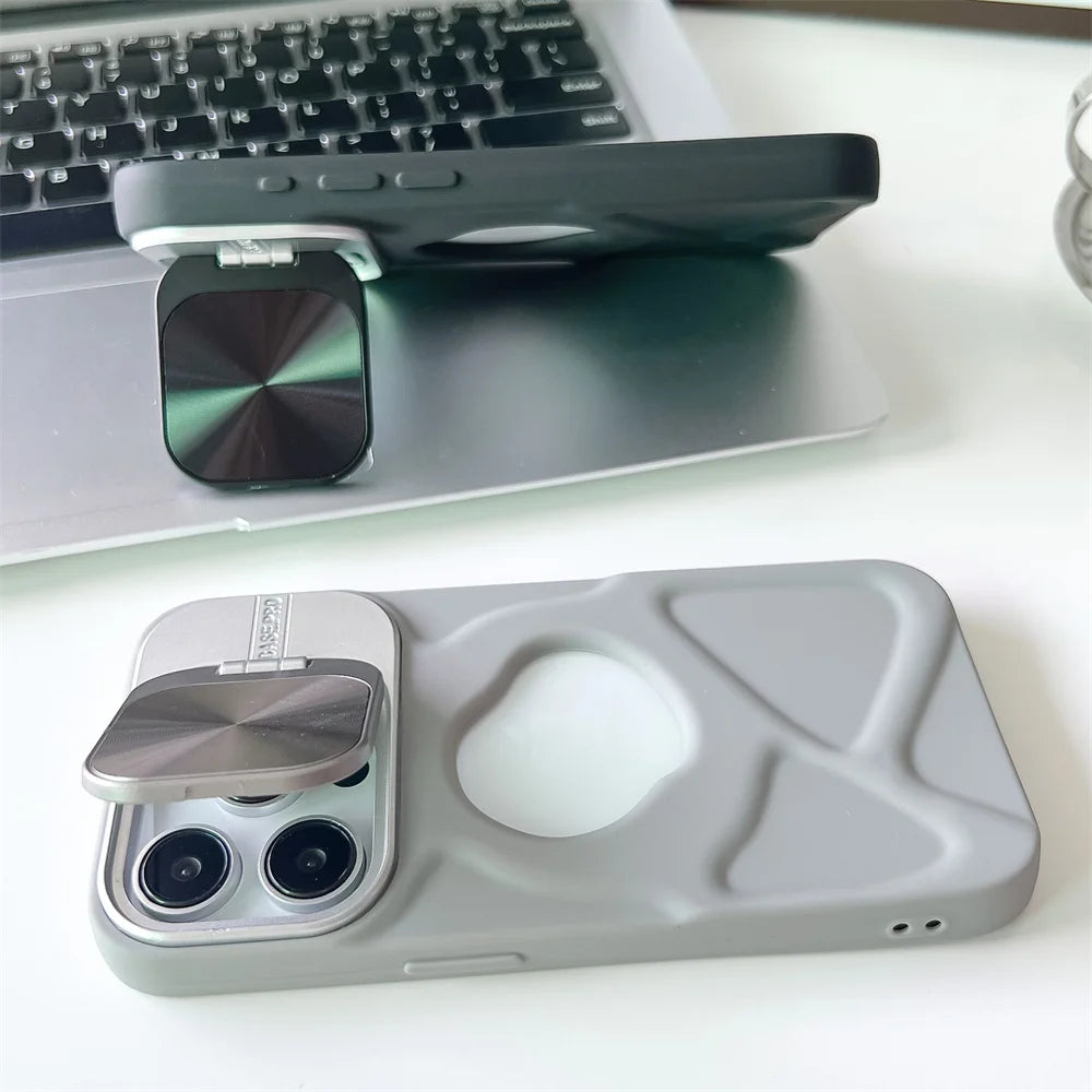 耐衝撃 iPhoneケース｜カメラレンズ保護・スタンド機能付き TPUシリコン スマホカバー おしゃれ メンズ レディース｜iPhone対応 #250408