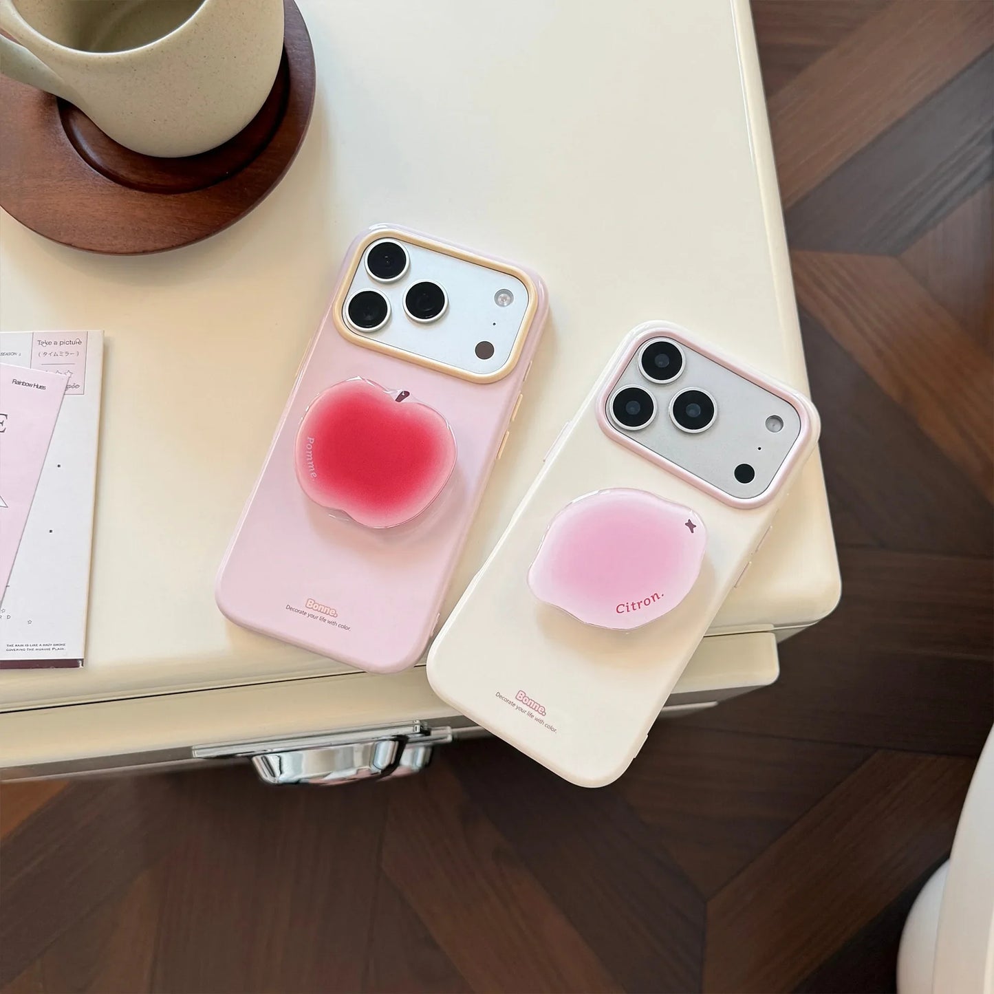 フルーツグリップ キャンディカラー iPhoneケース｜淡色パステル・ゆめかわ #260039
