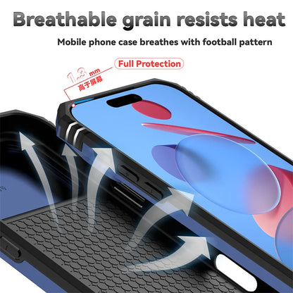 耐衝撃アーマー iPhone17 ケース｜リング付き・カメラ保護フラップ・二重構造 #240325