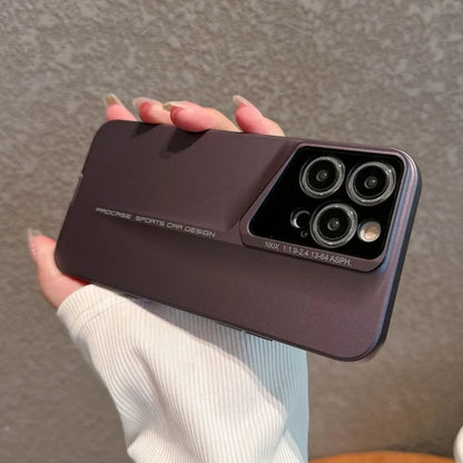 【スポーツカーシルエット】モダン マットデザイン 耐衝撃 スマホケース｜iPhone対応 #250413