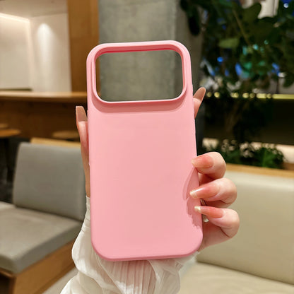 【シンプルシリーズ】マット質感 カラフル無地 スマホケース｜iPhone対応 #251029