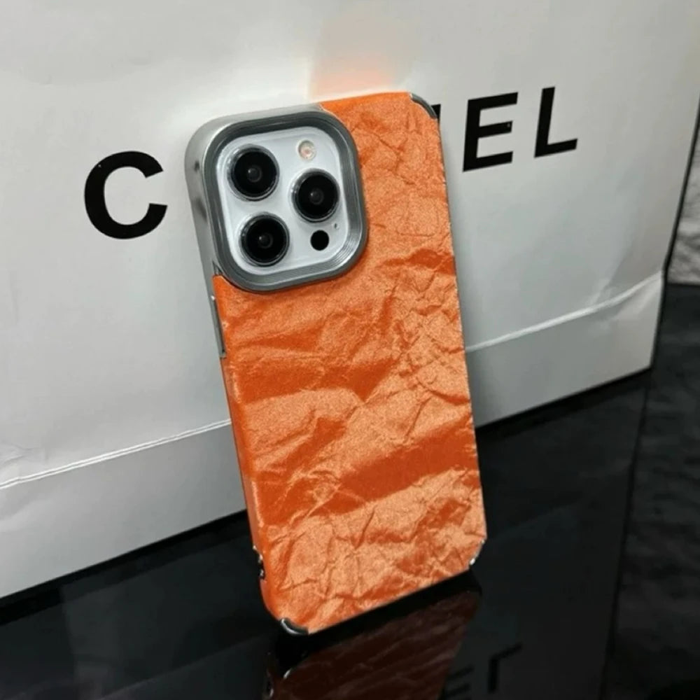 【ベルベット調】ツヤ消し 上品 ベロア メタルフレーム スマホケース｜iPhone対応 #250913