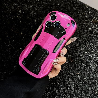 スポーツカー風 立体デザイン iPhoneケース｜スタンド機能付き #231226