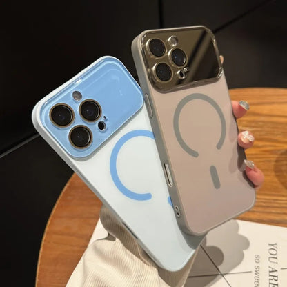 【Magnet内蔵】シンプルおしゃれ マット スマホケース｜iPhone対応 #251104