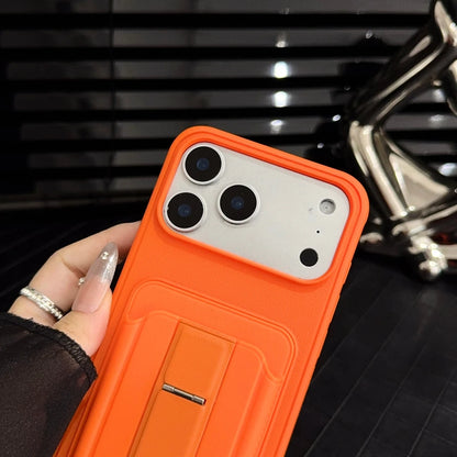 【スライドカードホルダー】スタンド付き×多機能スマホケース｜iPhone対応 #250114