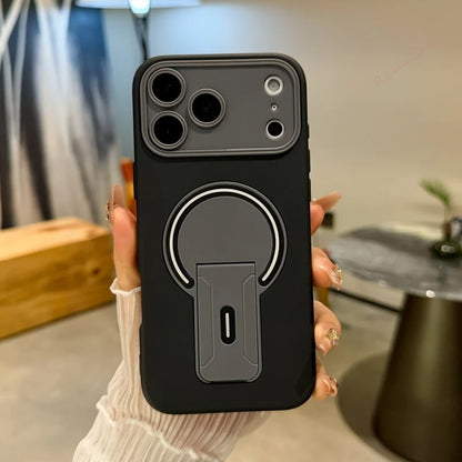 【折りたたみスタンド】シンプルカラー iPhoneケース #260131