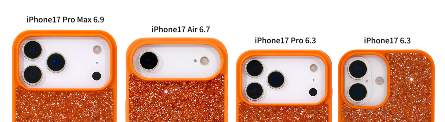 【キラキラビジューシリーズ】オールラインストーン スターモチーフ 星柄 グリッター デコ スマホケース｜iPhone対応 #260116