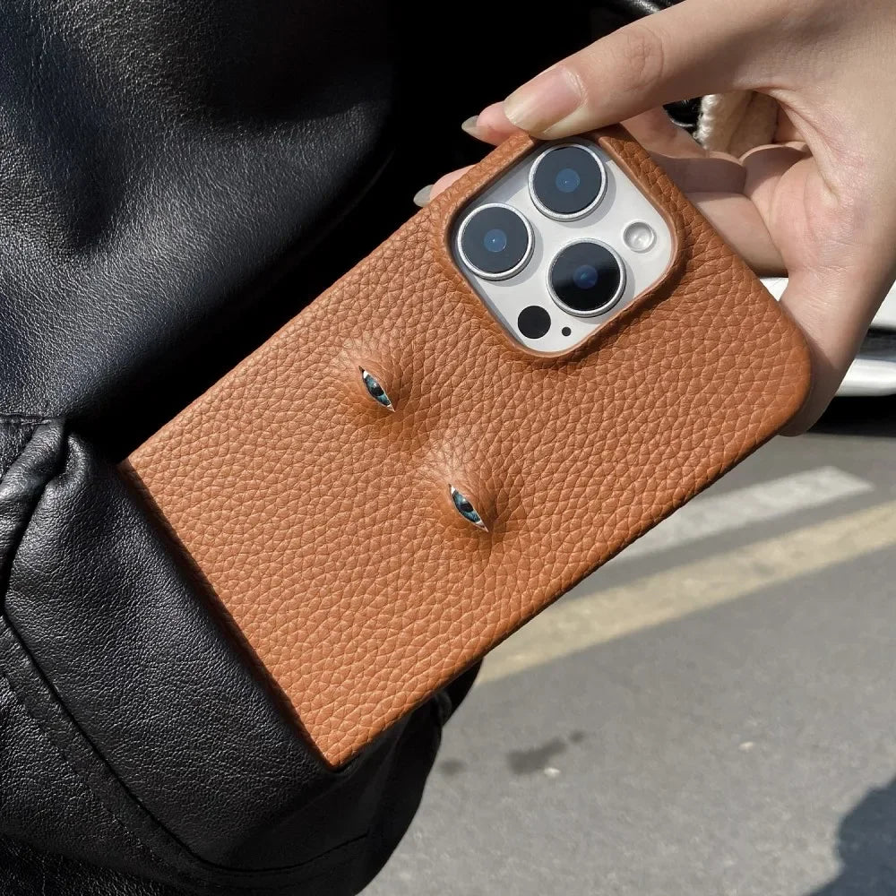 【本革シリーズ】フェイスレザースマホケース｜iPhone対応 #241015