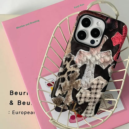 【クロスコレクション】十字架 クロスプリント スマホケース｜iPhone対応 #240726