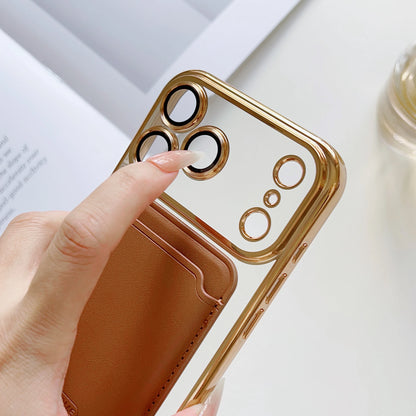 【Magnet内蔵】着脱可能 カードポケット付き クリア ススマホケース｜iPhone対応 #251219