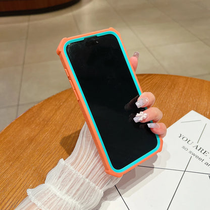 Magnet対応 iPhoneケース｜耐衝撃フレーム・クリアデザイン #240524