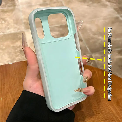 カラーレオパード iPhoneケース｜ポップ カラフルデザイン・耐衝撃ケース #240302