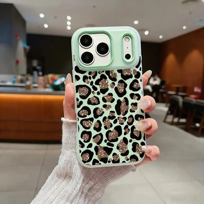 カラーレオパード iPhoneケース｜ポップ カラフルデザイン・耐衝撃ケース #240302