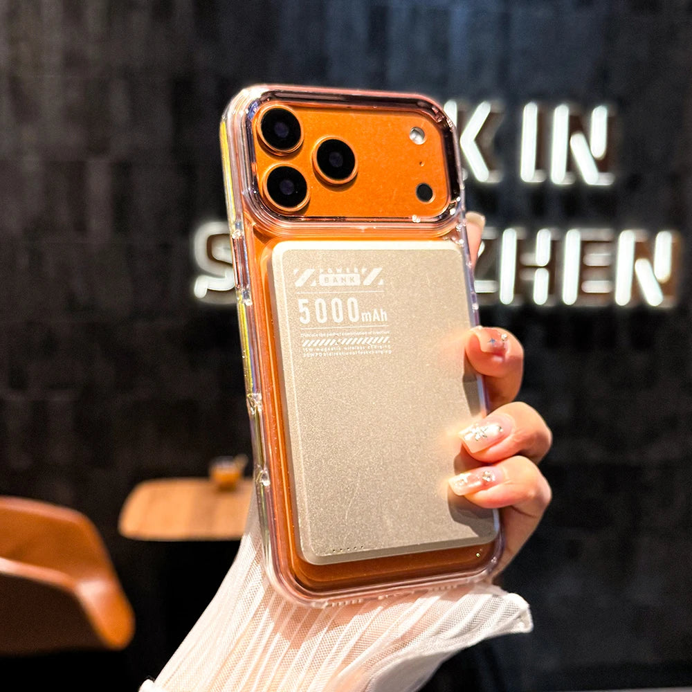 キラキラ ラメ グリッター Magnet内蔵 iPhoneケース #230723
