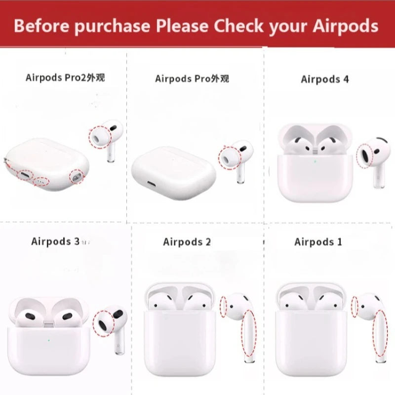 【Air Podsケース】りんごとあおむし 立体 Apple イヤホンケース #261074