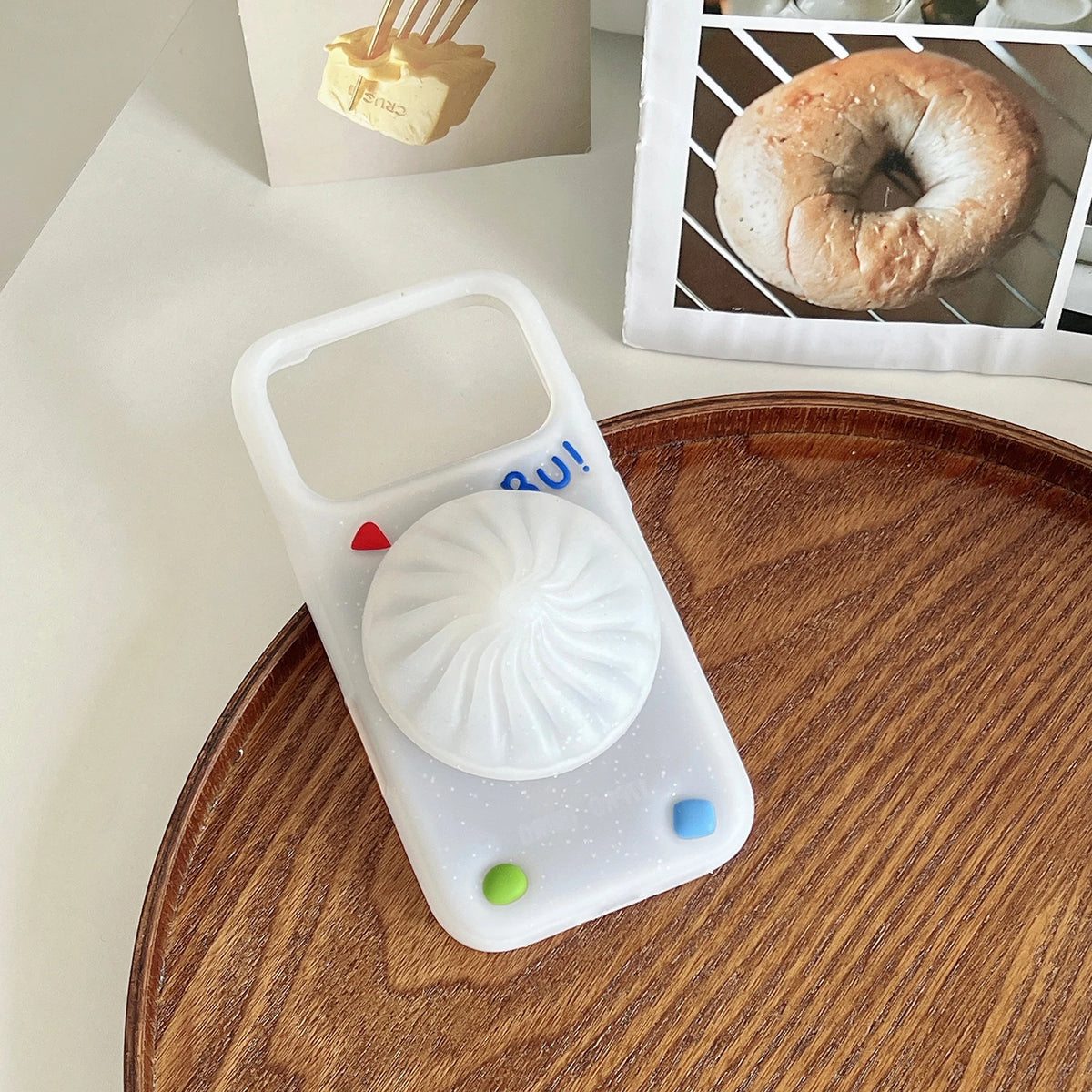 ホイップモチーフ iPhoneケース (全2色) トレンド・ナチュラル #261208