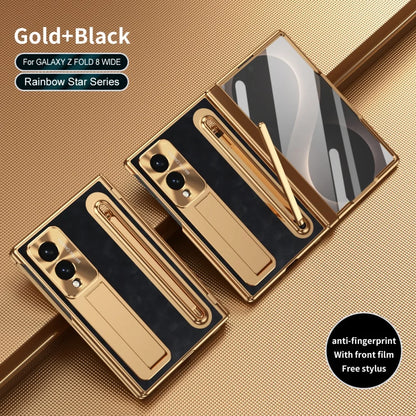 【Galaxy 対応 】 スタンド＆ペン収納付き スマホケース（画面保護フィルム一体型）＃261085