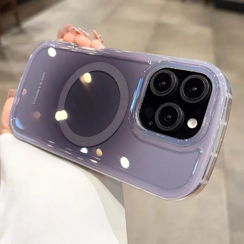 【Magsafe対応】ふんわりチーク 滲み グラデデザイン｜iPhone対応 #241216