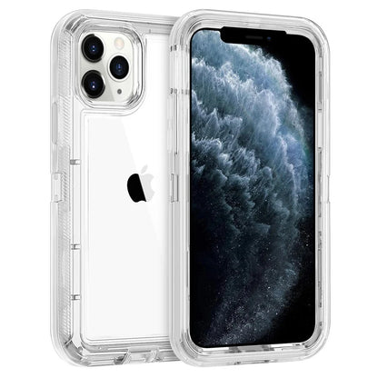 【クリアシリーズ】シンプル透明 クリア耐衝撃 スマホケース｜iPhone対応 #251102