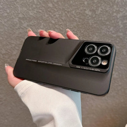 【スポーツカーシルエット】モダン マットデザイン 耐衝撃 スマホケース｜iPhone対応 #250413