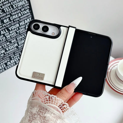 iPhone Duo メタルプレートモチーフケース (全7色) トレンド・カジュアル #261204