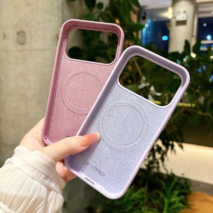 【シンプルシリーズ】マット質感 カラフル無地 スマホケース｜iPhone対応 #251029