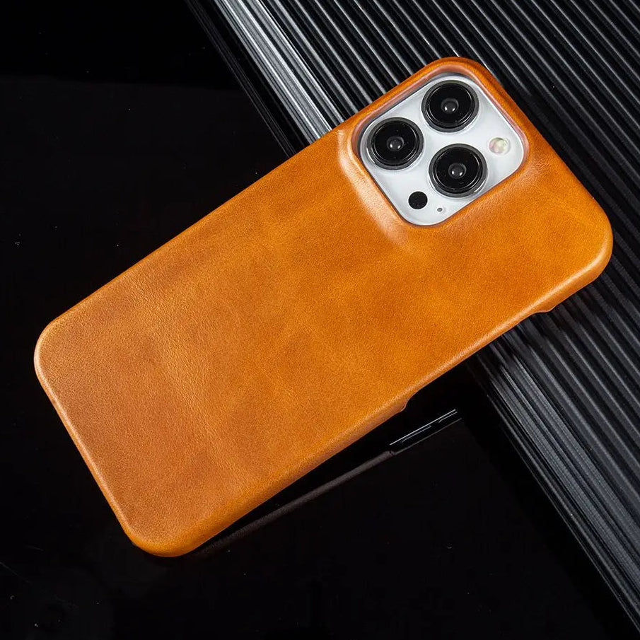 【本革シリーズ】フルグレイン オイルワックス プレミアムレザーケース｜iPhone対応 #240918