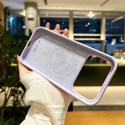 【シンプルシリーズ】マット質感 カラフル無地 スマホケース｜iPhone対応 #251029