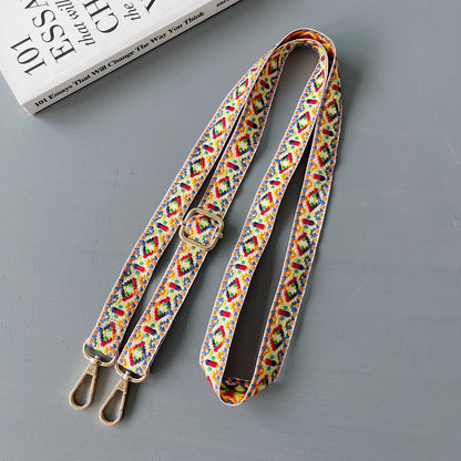 スマホショルダーストラップ｜刺繍デザイン スマホストラップ 長さ調整可能 #260403