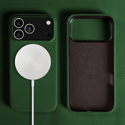 【Magnet内蔵】リアルレザー シンプル ハイグレード スマホケース｜iPhone対応 #241017