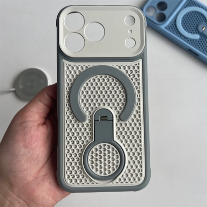 折りたたみリングスタンド付き iPhoneケース (全5色) スマート・モビリティ PCA #261226