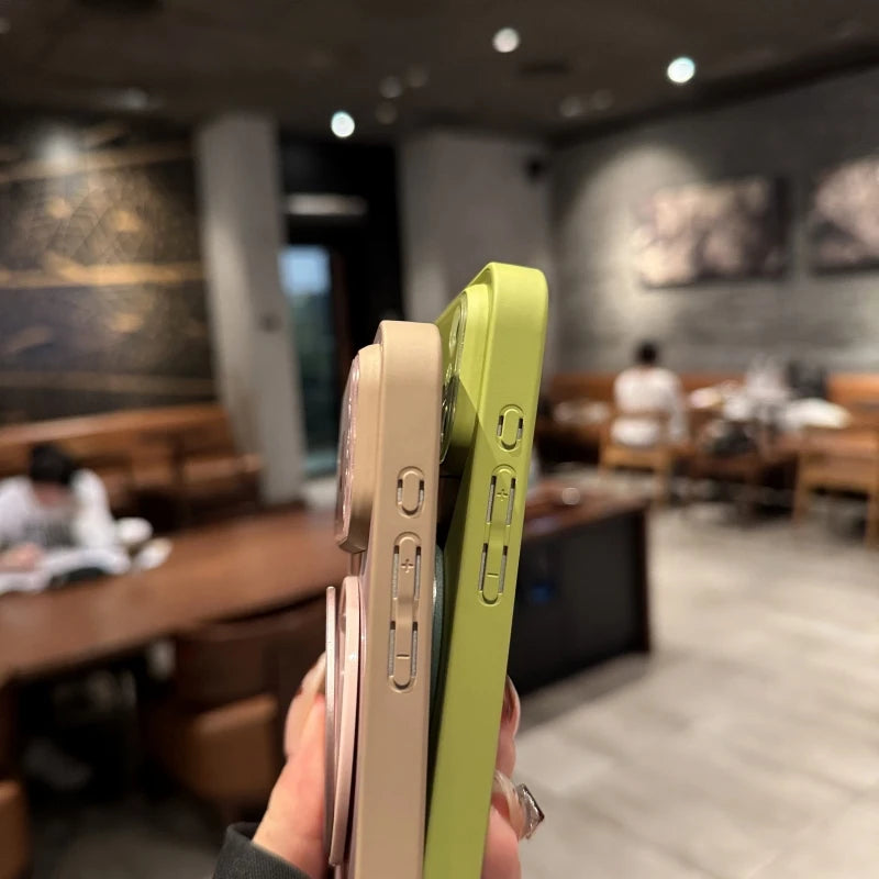 ラディアルリング スマホケース｜放射デザイン・折りたたみリング一体型 iPhoneケース #240407