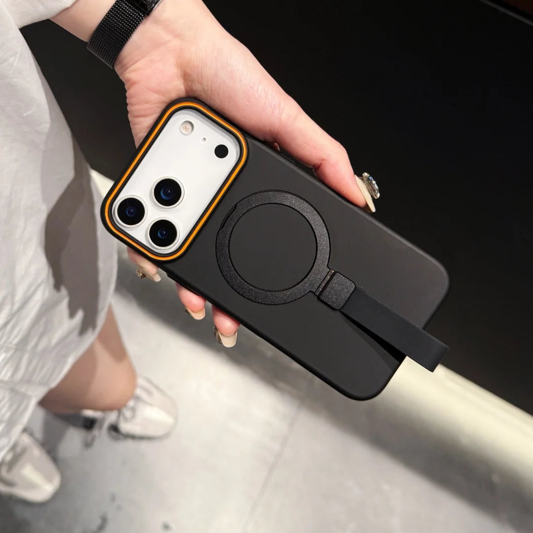 【MagSafe対応】マグネットリング付き マットカラー スマホケース｜iPhone対応 #251122