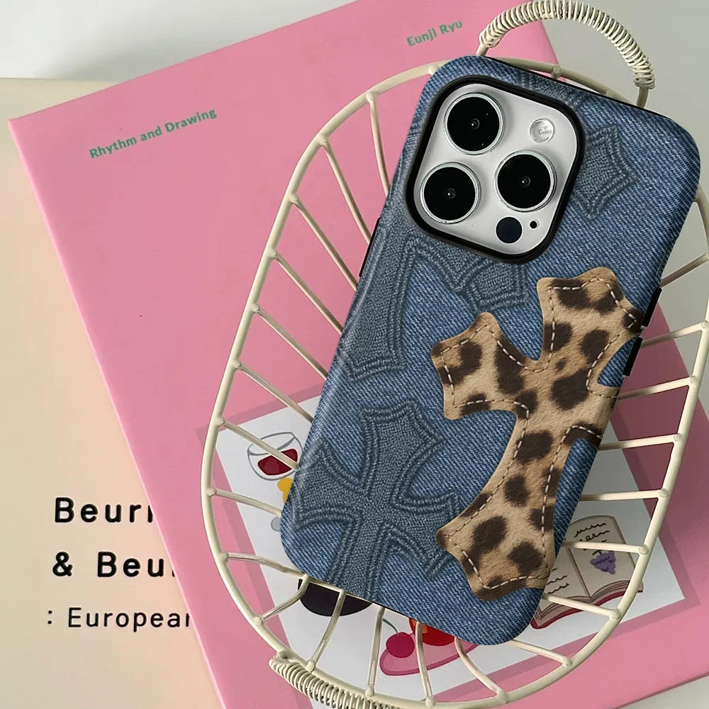 【クロスコレクション】十字架 クロスプリント スマホケース｜iPhone対応 #240726