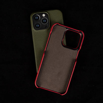 【本革シリーズ】名入れカスタム レザーiPhoneケース｜イニシャル刻印対応｜iPhone対応 #241012