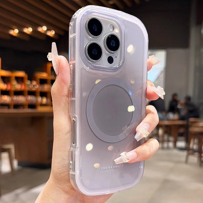 【Magnet内蔵】ふんわりチーク 滲み グラデデザイン｜iPhone対応 #241216