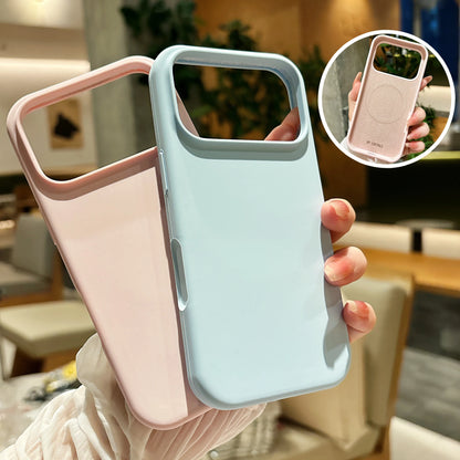 【シンプルシリーズ】マット質感 カラフル無地 スマホケース｜iPhone対応 #251029