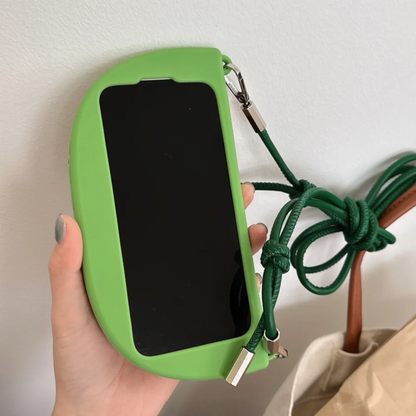 【ゆるかわスイカちゃん】3D立体 ショルダーケース｜iPhone対応 #250718