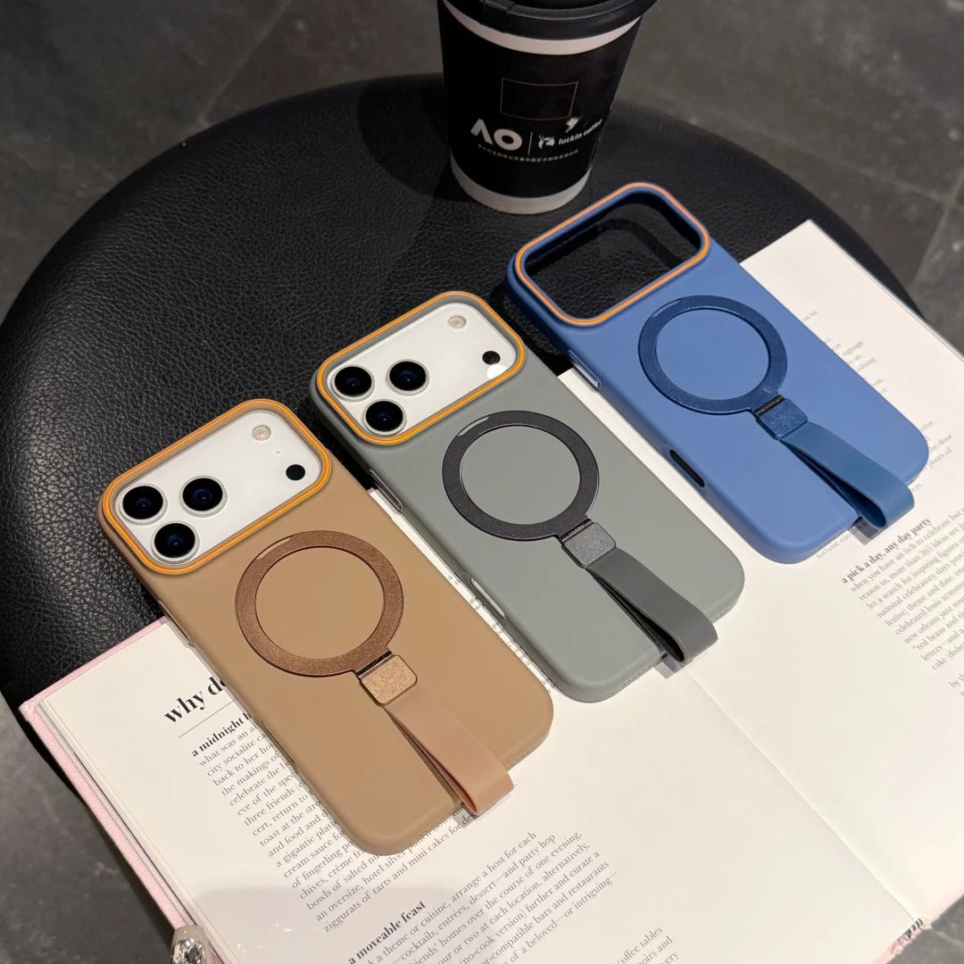 【MagSafe対応】マグネットリング付き マットカラー スマホケース｜iPhone対応 #251122