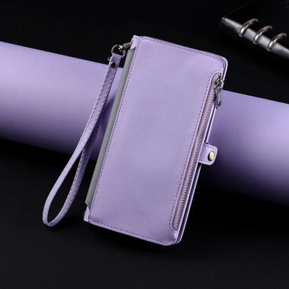 【ブックスタイル】シンプル レザー調 財布一体型 ブックスタイル 手帳型 iPhoneケース｜ショルダー対応 #240126